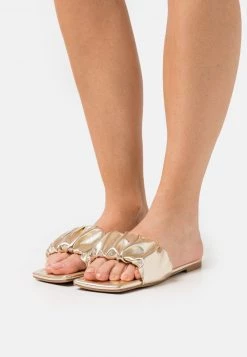 RAID TONI Mules Gold Femme