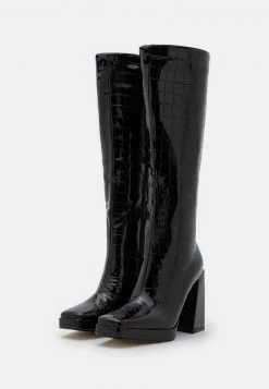 RAID Femme ROSIE Bottes à Talons Hauts Black -Pas Cher RAID Boutique bb6bc93d87654edeaa04c1904e5e6090