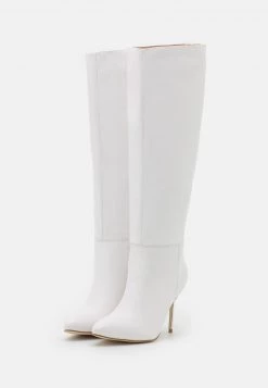 RAID CURZON Bottes à Talons Hauts White Femme -Pas Cher RAID Boutique c0debe0b408545bda75320b6f7bd4ef8