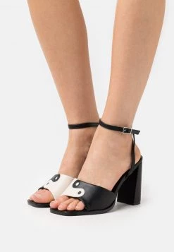 RAID HIBA Sandales à Talons Hauts Black/white Femme