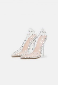 RAID Femme MAYRA Escarpins Clear/silver -Pas Cher RAID Boutique c795e25f3b4b43099a385e88848ec446