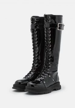 RAID ALABAMA Bottes à Lacets Black Femme -Pas Cher RAID Boutique c857cdc4f03a479a89eccb3d6e95fb04