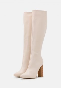 RAID Femme MADYSON Bottes à Talons Hauts Off White -Pas Cher RAID Boutique cdac79a7b43b4fa9961129ec41d00193