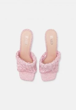 RAID Femme SAMAIRA Mules à Talons Pink -Pas Cher RAID Boutique d1b577cd9f5e4f06a79059fde5ee3459