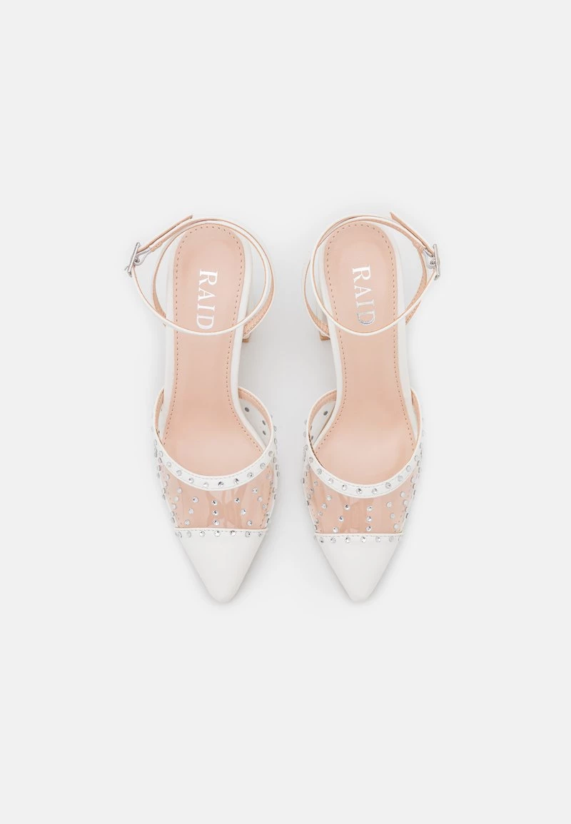 RAID LARISA Escarpins Clear/white Femme 8 RAID LARISA Escarpins Clear/white Femme – Image 6