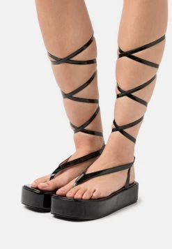 RAID LAINA Sandales à Plateforme Black Femme