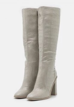 RAID CELENI Bottes à Talons Hauts Grey Femme -Pas Cher RAID Boutique e301ef667f9b42309a5bfeb30e5fc77e