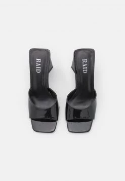 RAID Femme KYRAH Mules à Talons Black -Pas Cher RAID Boutique e7b76bd9f51d44eb9b537ecc6fffce81
