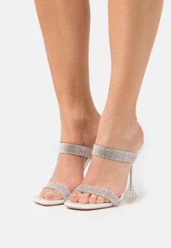 RAID ELIZA Mules à Talons Ivory Femme