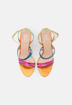 RAID Femme INESSE Sandales à Talons Hauts Orange -Pas Cher RAID Boutique effd7053a7124eaea691ced30684cd31