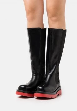 RAID DRELLAH Bottes à Plateau Black Femme