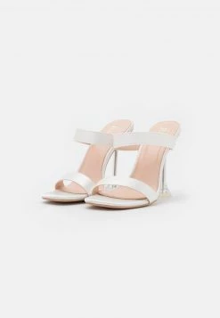 RAID LEON Mules à Talons Ivory Femme -Pas Cher RAID Boutique f23986e8cec44b6986cdb70e3a53dbe4