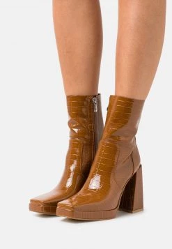 RAID Femme SILONNA Bottines à Talons Hauts Brown