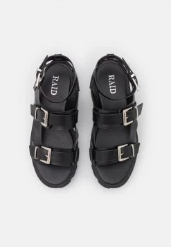 RAID PRESTONEE Sandales à Plateforme Black Femme -Pas Cher RAID Boutique f94124d3b64e411b876fc19f1eadadc9
